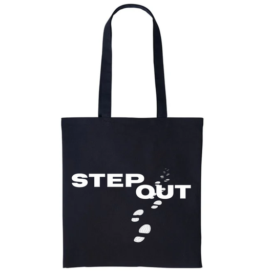 Step Out Tote Bag (BLACK EDITION)