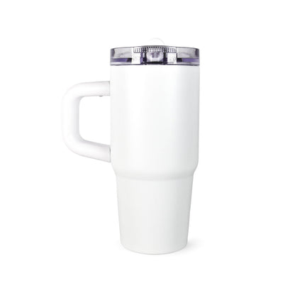 14oz Stainless Steel Tumbler - White
