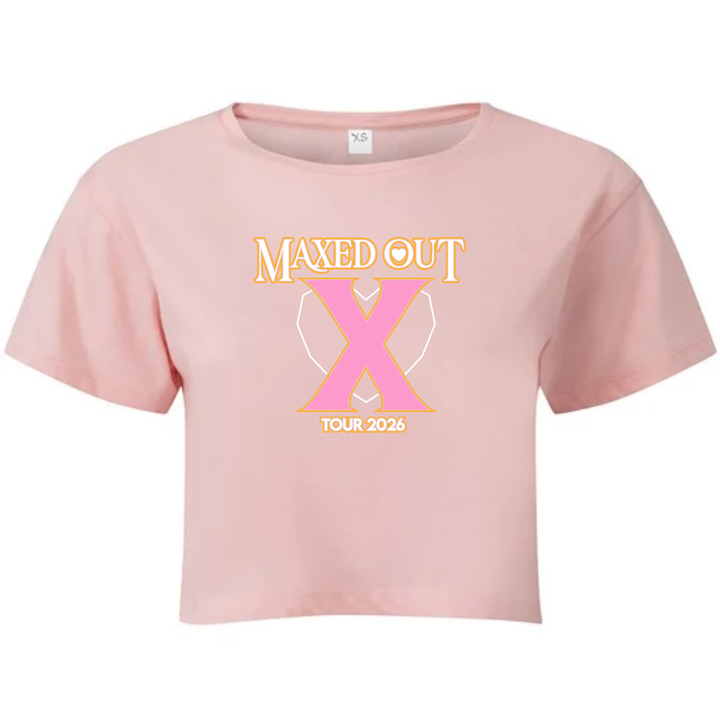 Maxed Out Tour 2026 Cropped T-Shirt