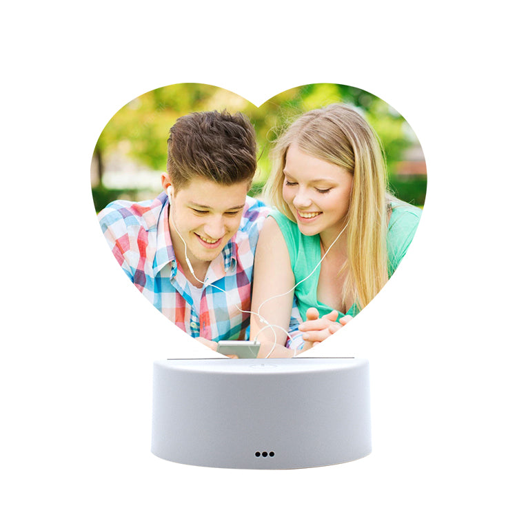 LED Photo Lamp - Heart
