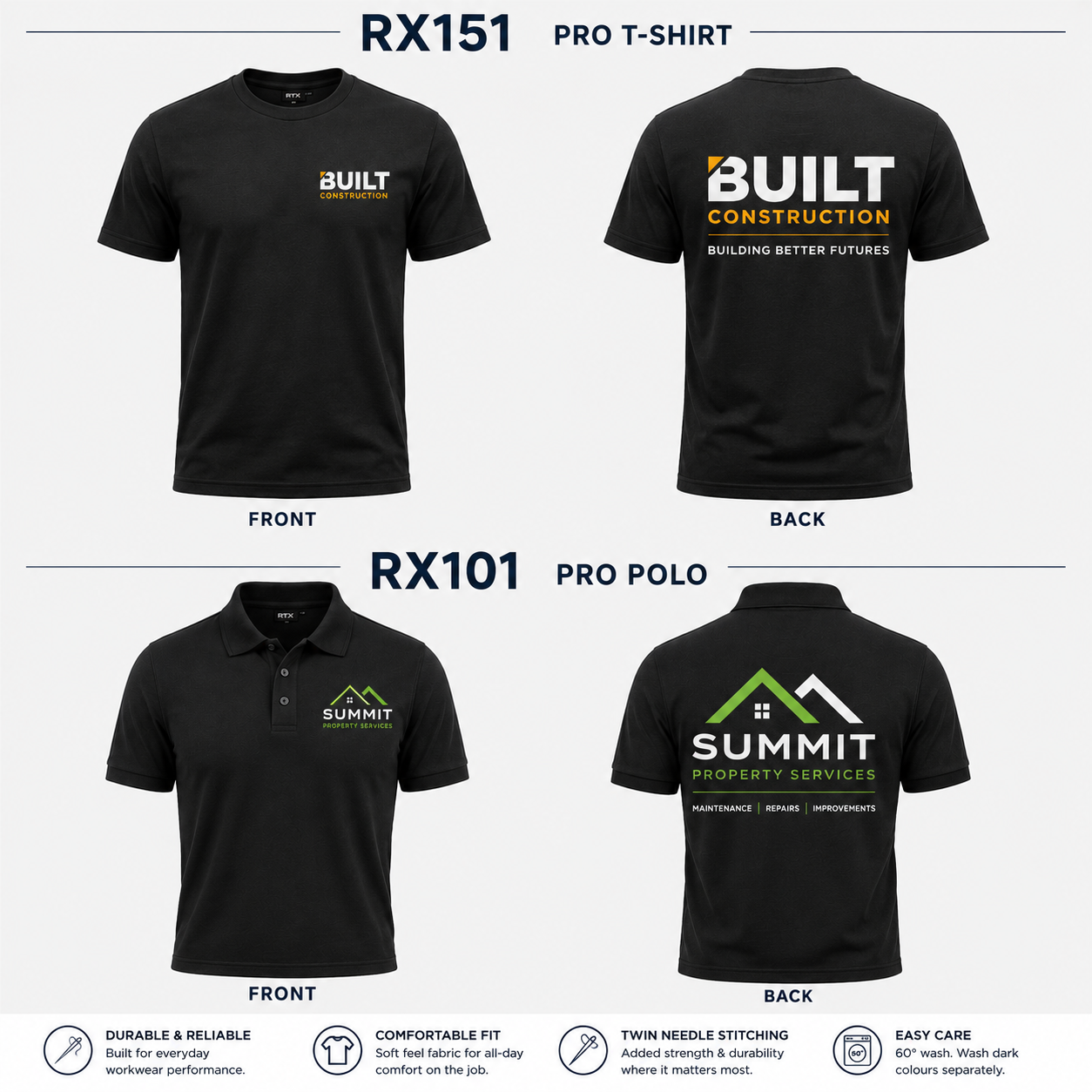 Custom Workwear Bundle – 10 Garments