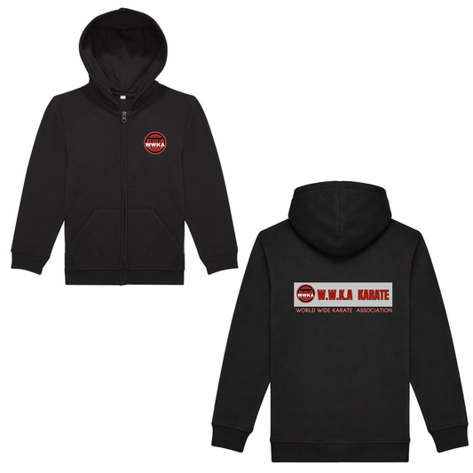 W.W.K.A Karate – Kids Zip Hoodie (BLACK EDITION)