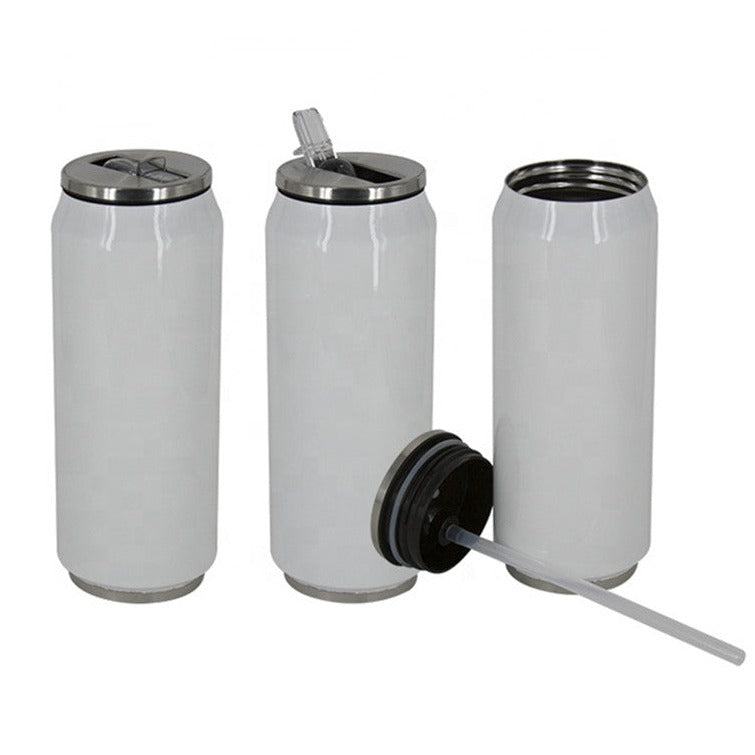 Cola Can Tumbler - Silver / 17oz