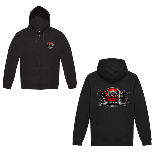 JB Karate Academy Derby Zip Hoodie (BLACK EDITION)