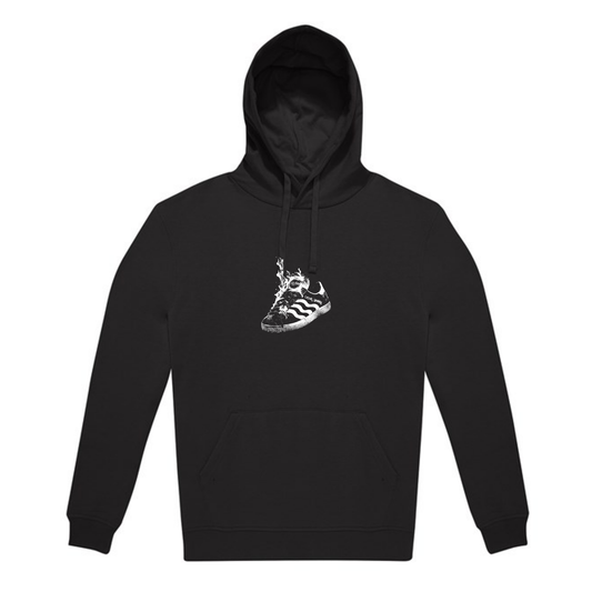 FILTHY RED “Burning Sole” Hoodie (BLACK EDITION)