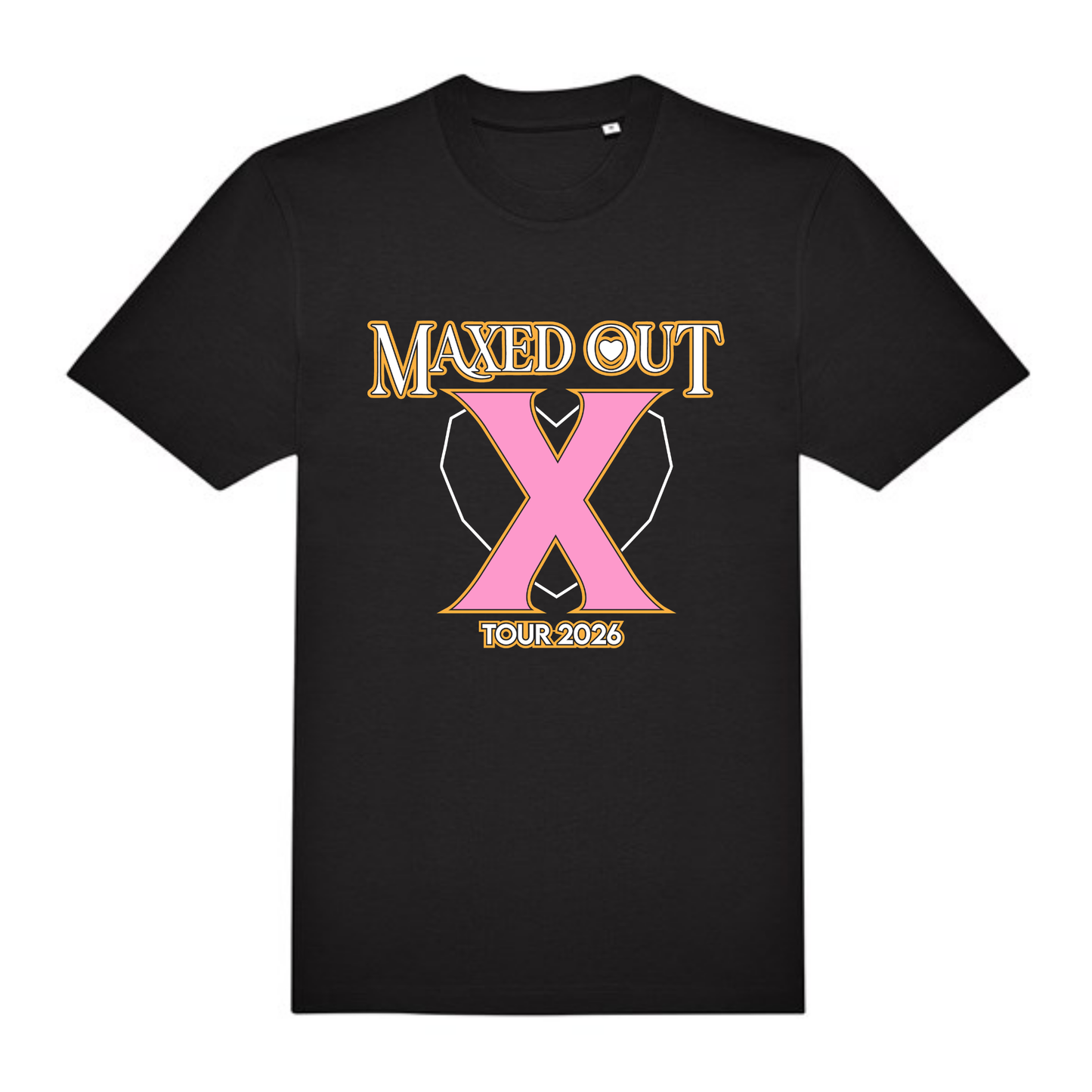 MAXED OUT X TOUR 2026 T-SHIRT (PINK)