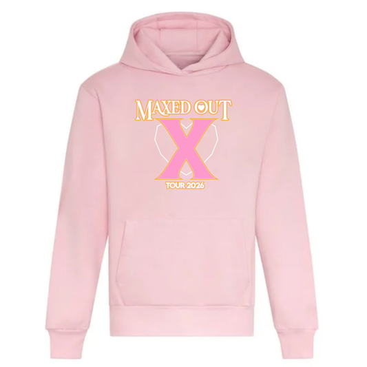 MAXED OUT X TOUR 2026 HOODIE (PINK)