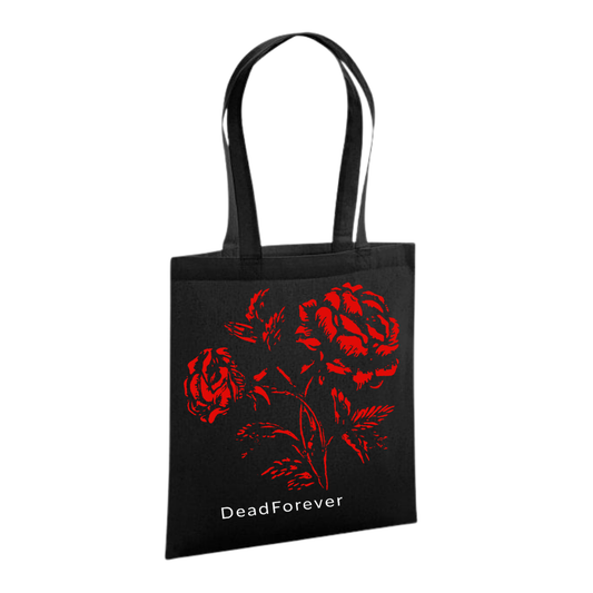 Dead Forever Tote Bag (BLACK EDITION)
