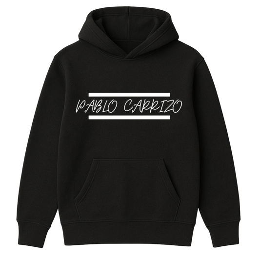 Pablo Carrizo Signature Logo Hoodie - Black