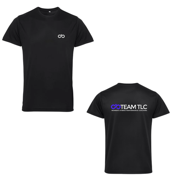 Team TLC Performance T-Shirt - MENS (BLACK EDITION)