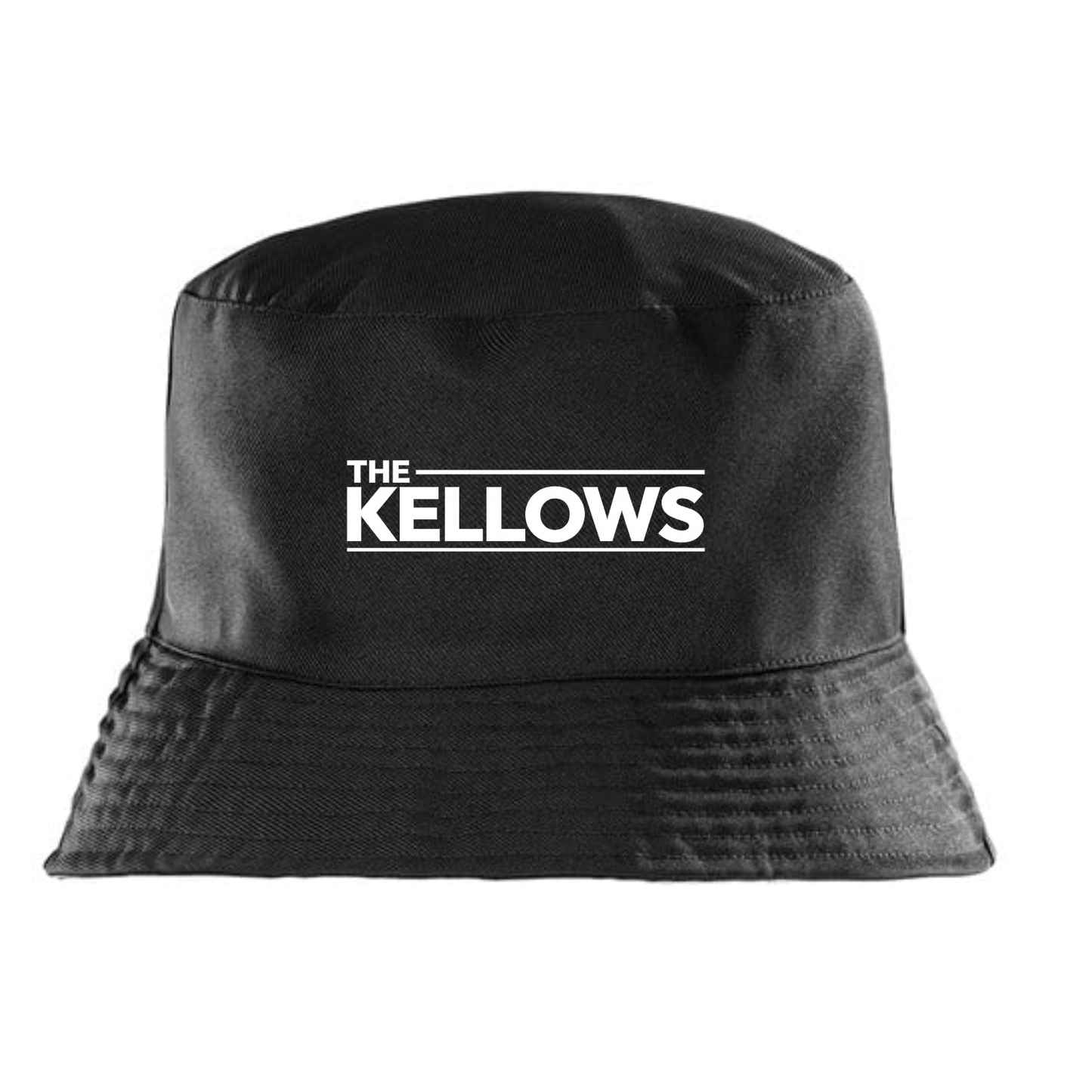 THE KELLOWS LOGO BUCKET HAT (BLACK EDITION)