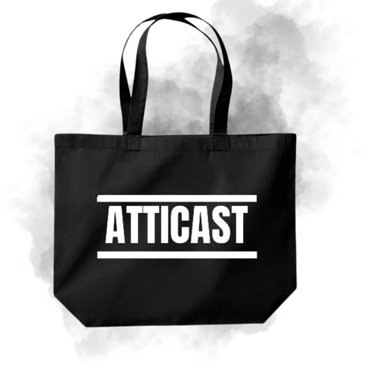 ATTICAST Tote Bag - Black Collection