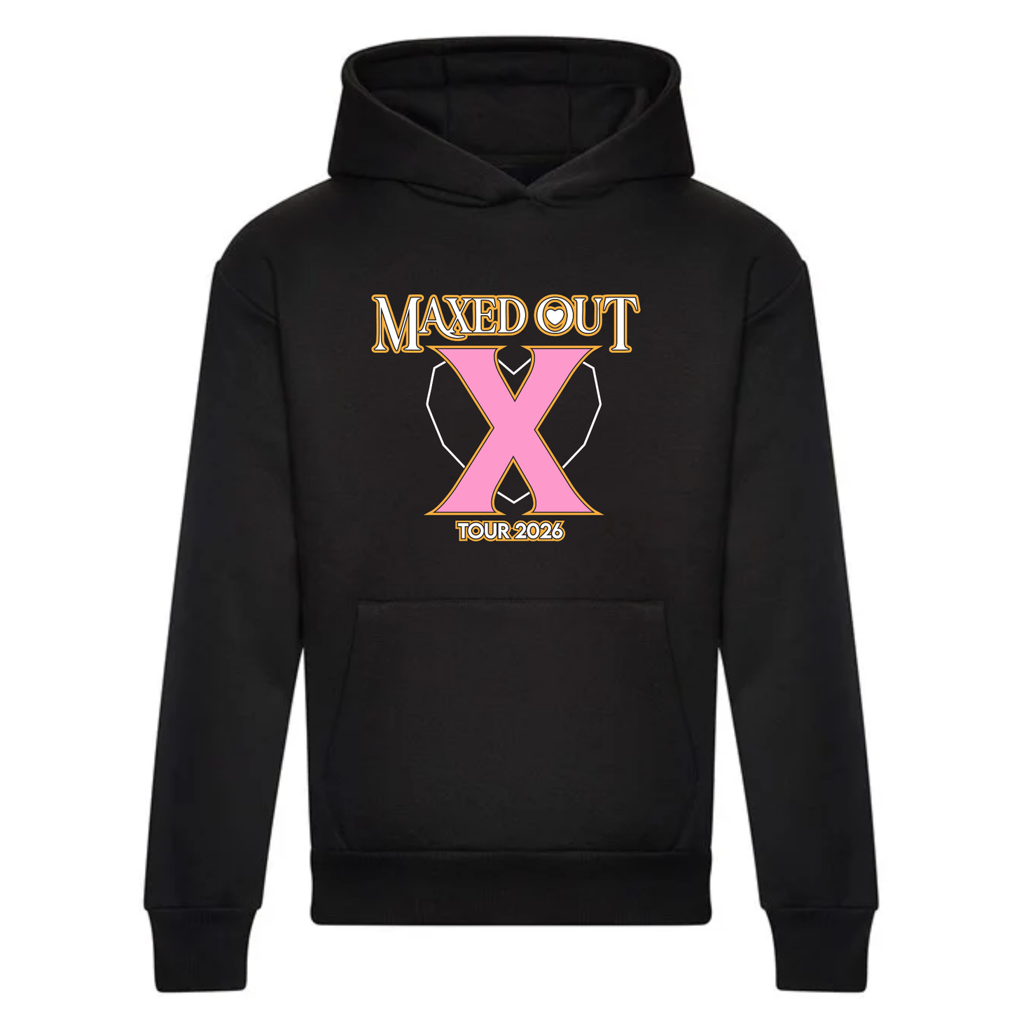 MAXED OUT X TOUR 2026 HOODIE (BLACK)