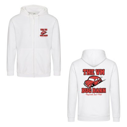 The VW Bug Barn Kegworth Zip Hoodie