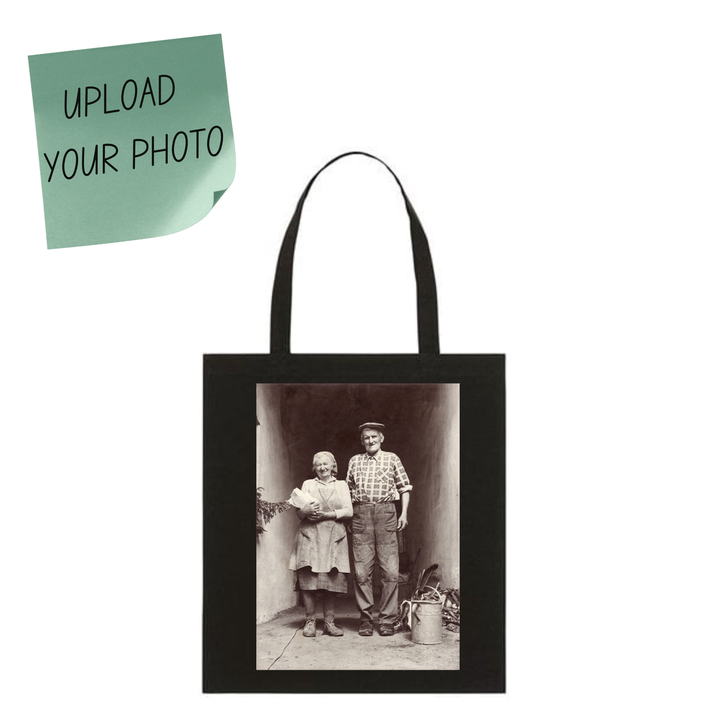 Custom Photo Print Tote Bag