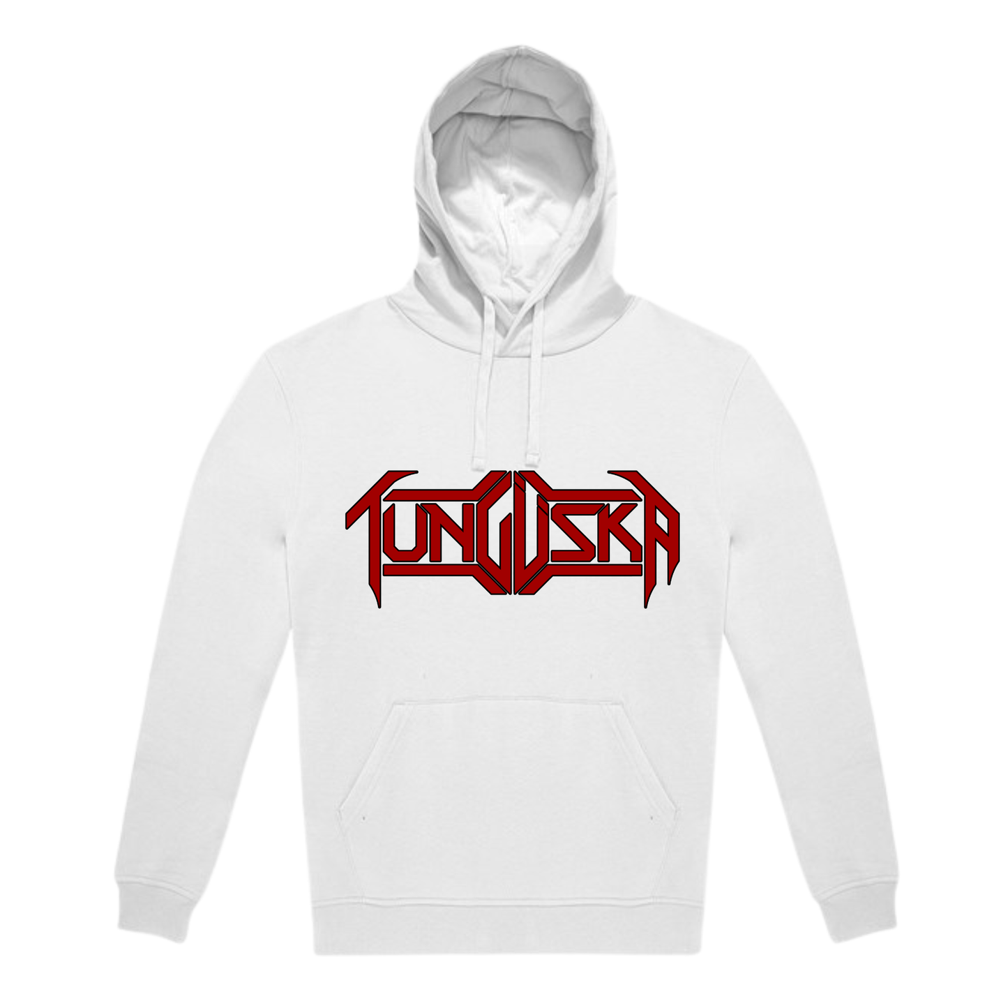 TUNGUSKA LOGO HOODIE (WHITE EDITION)