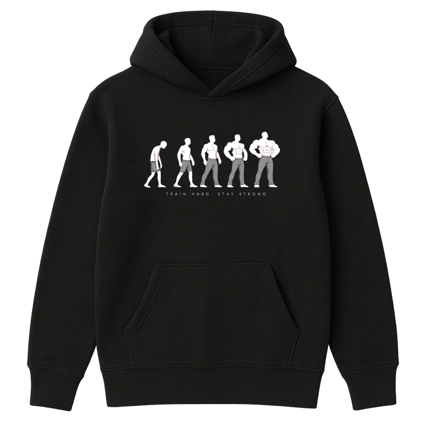 Train Hard Stay Strong Hoodie (BLACK EDITION)