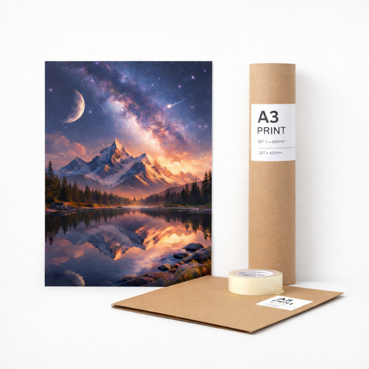 A3 Poster Printing – 300gsm Premium (Matte or Gloss)