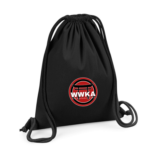 W.W.K.A Karate Gym Sack (BLACK EDITION)