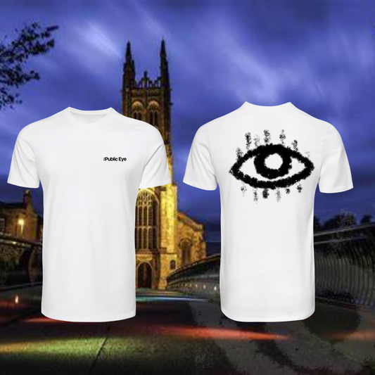 The Public Eye - T-Shirt - White