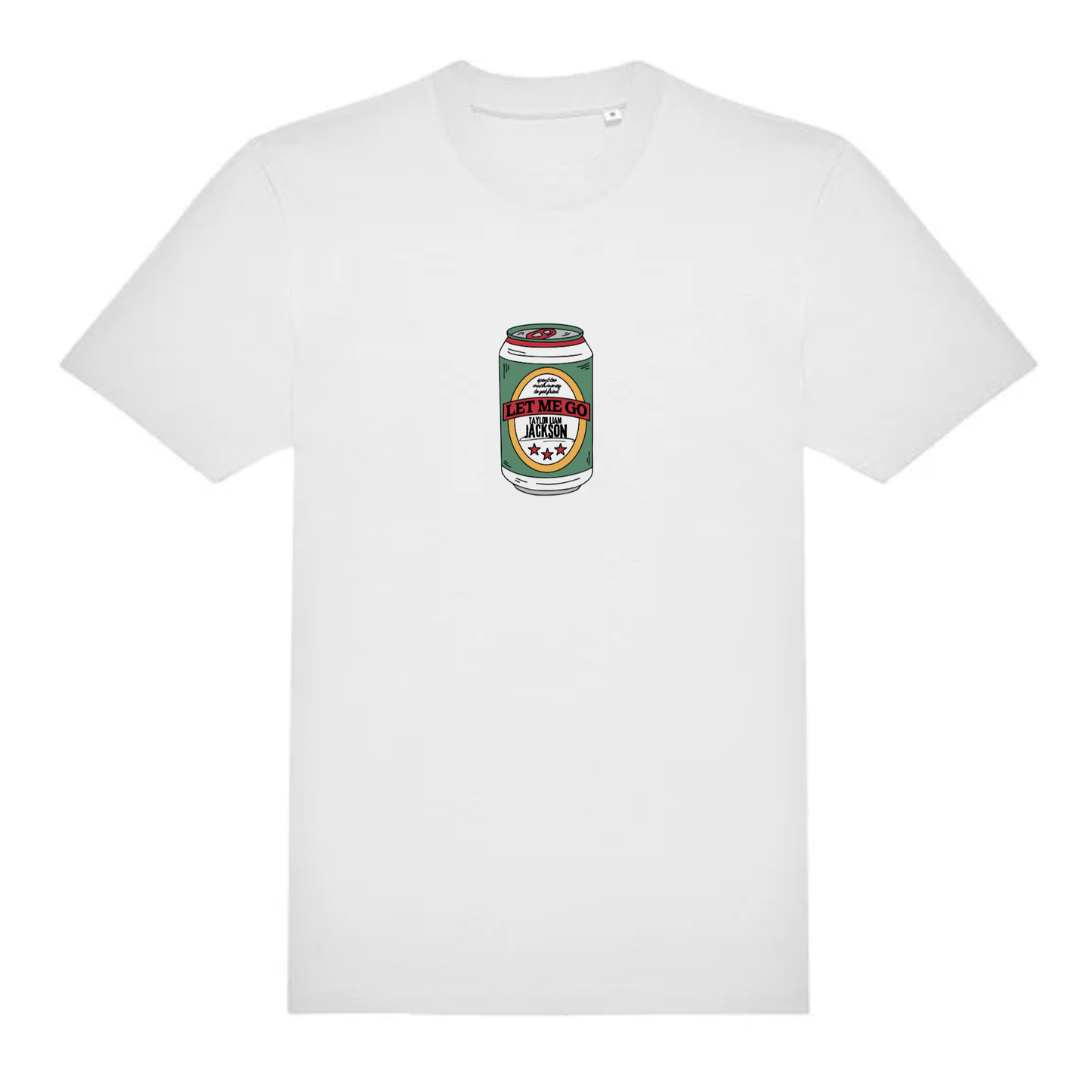 Taylor Liam Jackson – Let Me Go T-Shirt (White Edition)