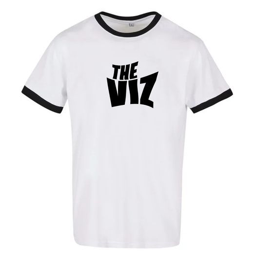 THE VIZ – Official Ringer Tee (WHITE EDITION)