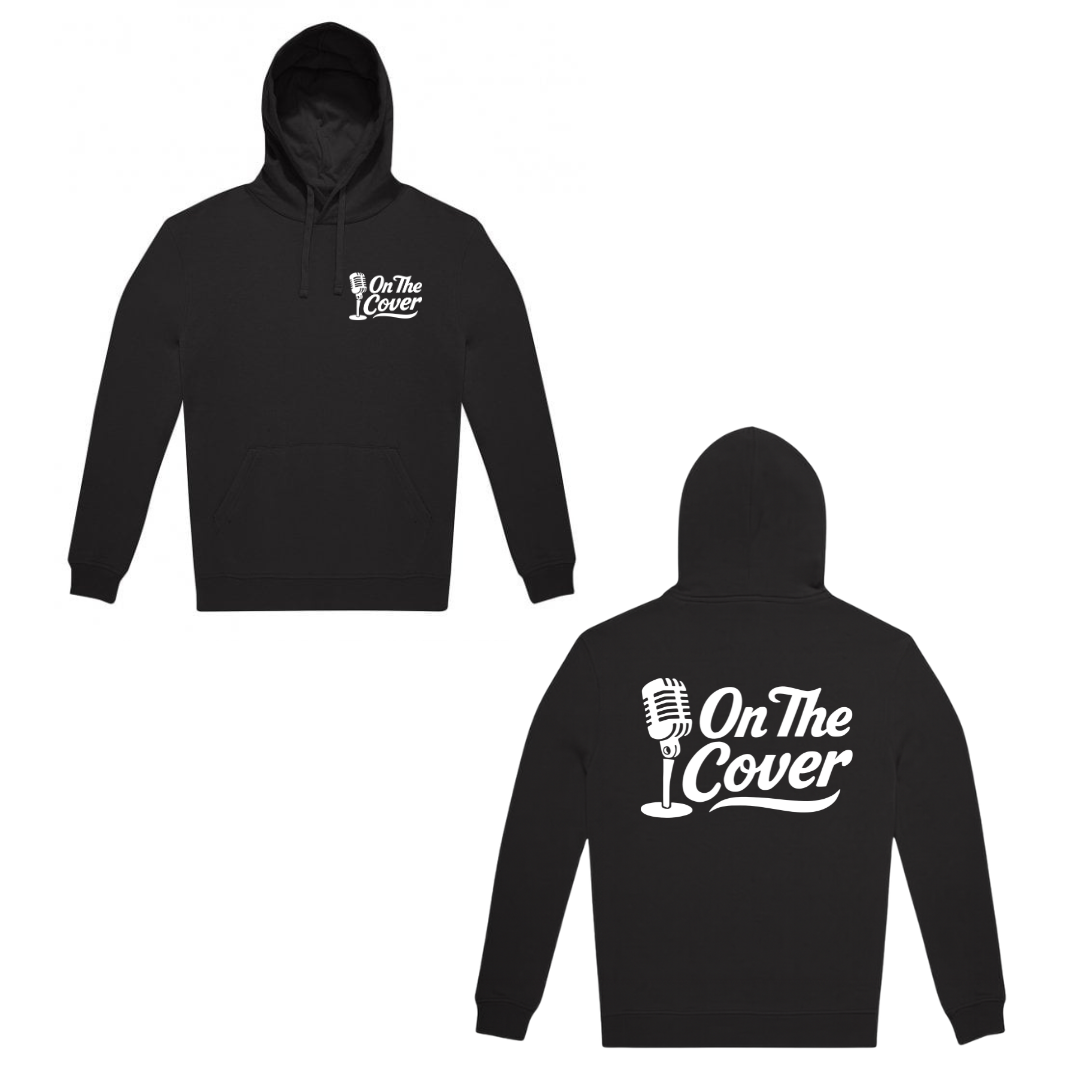 On The Cover Hoodie – Black