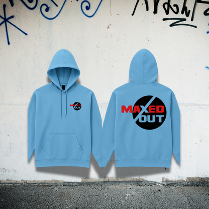 Maxed Out Logo Hoodie – Blue Edition
