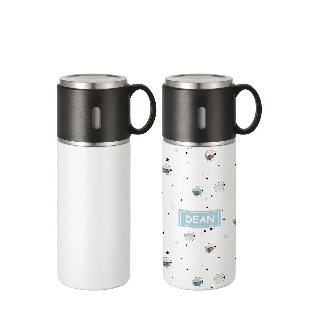 Insulated Stainless Steel Bottle with Cup Lid