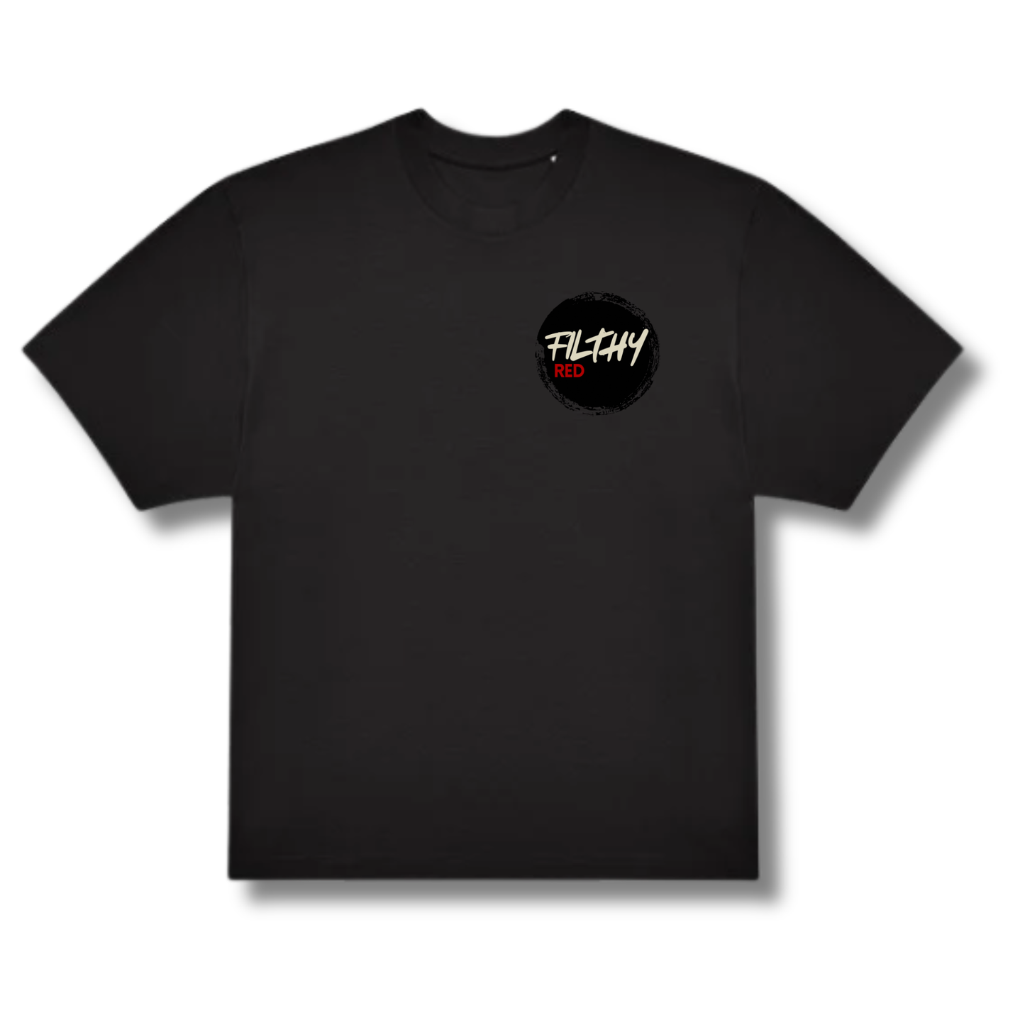 FILTHY RED LOGO T-Shirt (BLACK EDITION)