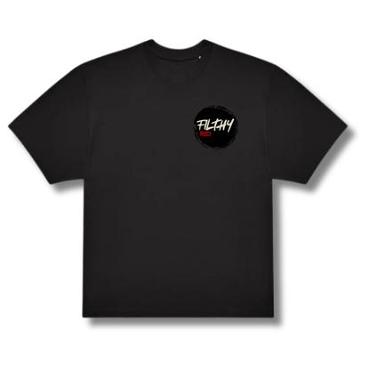 FILTHY RED LOGO T-Shirt (BLACK EDITION)