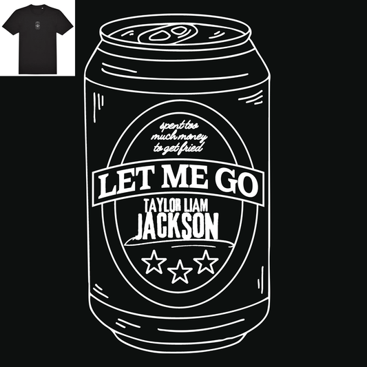 Taylor Liam Jackson - Black  – Let Me Go T-Shirt