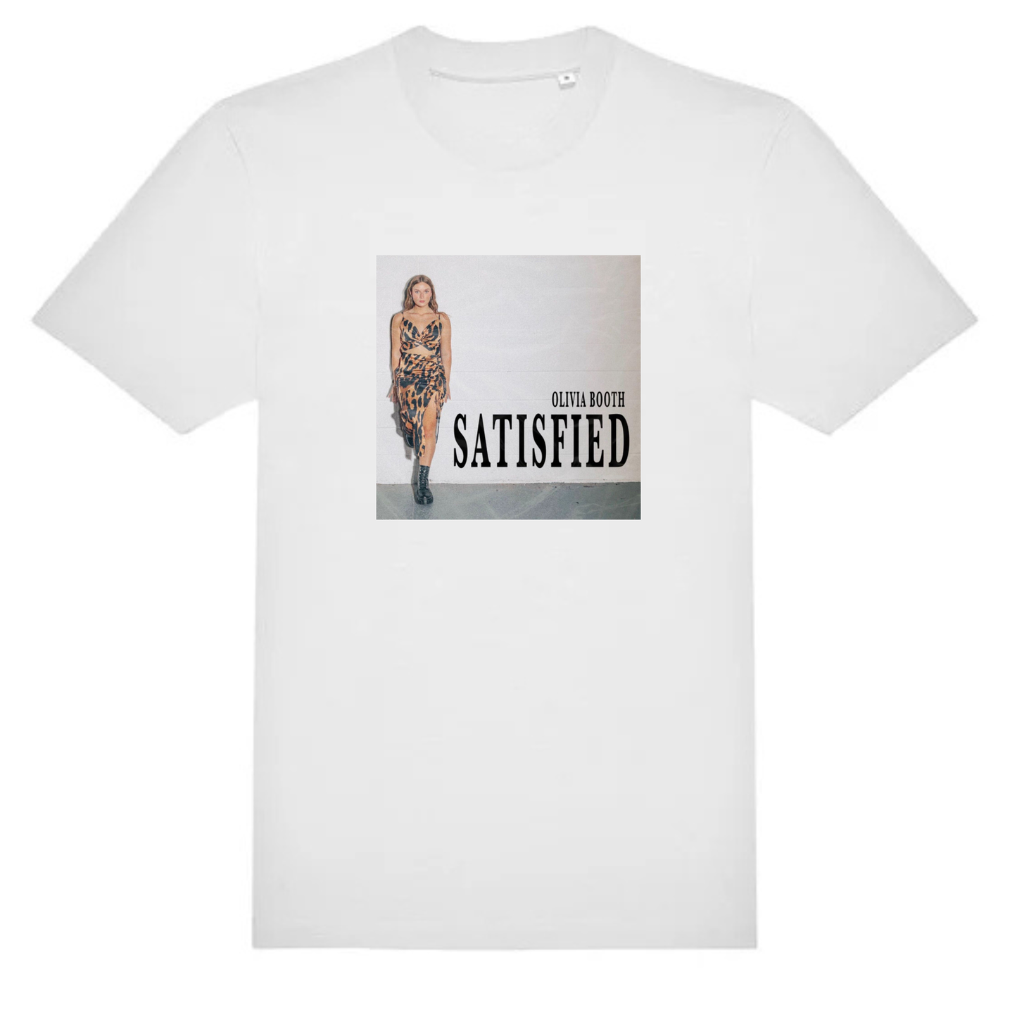 Olivia Booth Album Artwork T-Shirt (WHITE EDITION)