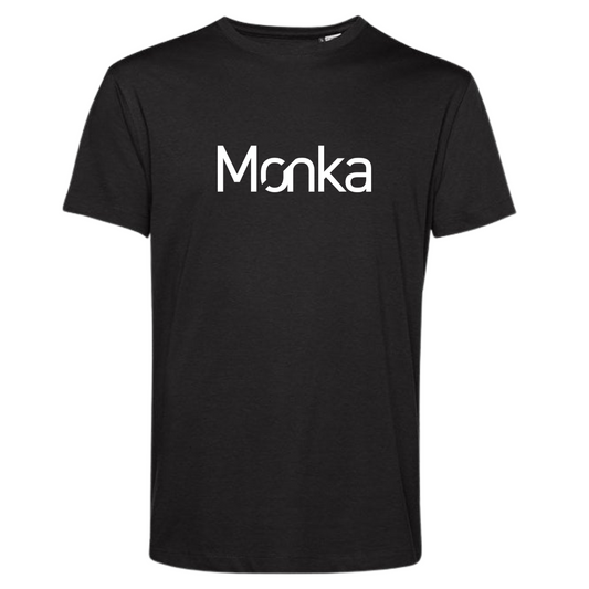 Monka Logo T-Shirt – Black