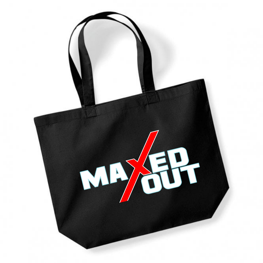 Maxed Out Tote Bag - Black Edition