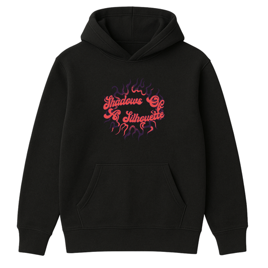 SHADOWS OF A SILHOUETTE – LOGO HOODIE - BLACK