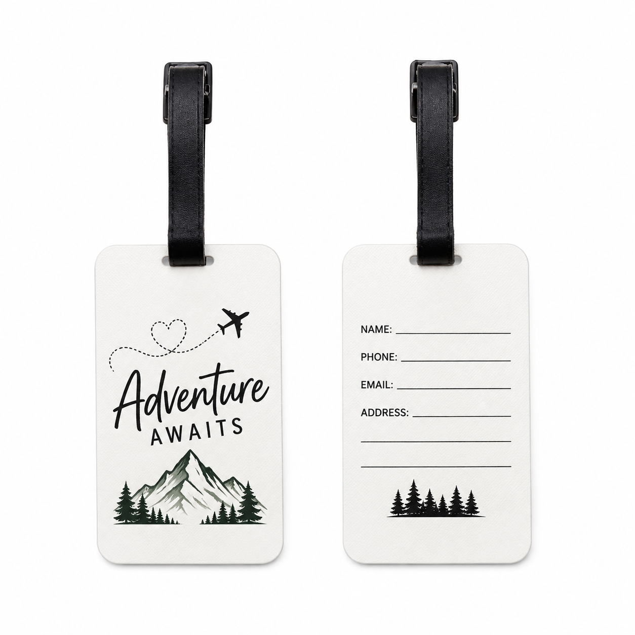 Metal Luggage Tag