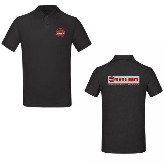 W.W.K.A Karate Kids Polo Shirt (BLACK EDITION)