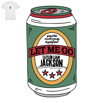 Taylor Liam Jackson – Let Me Go T-Shirt (White Edition)