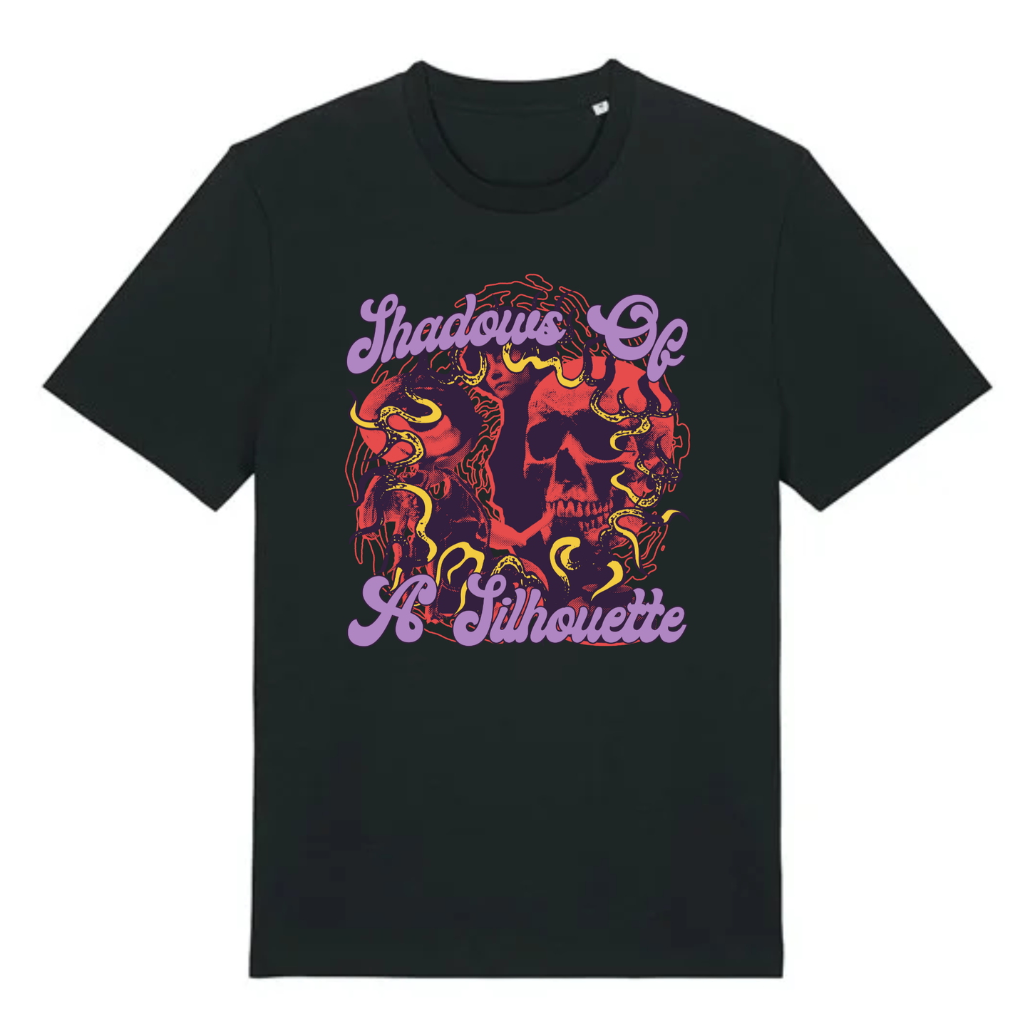 SHADOWS OF A SILHOUETTE – GRAPHIC T-SHIRT - BLACK