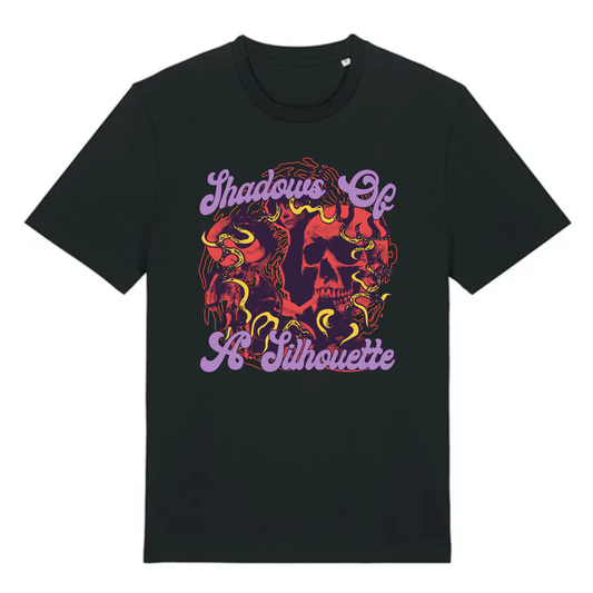 SHADOWS OF A SILHOUETTE – GRAPHIC T-SHIRT - BLACK