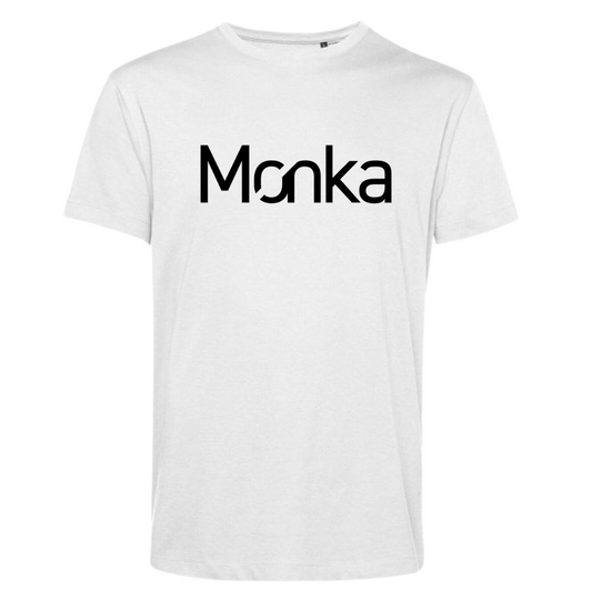 Monka Logo T-Shirt – White
