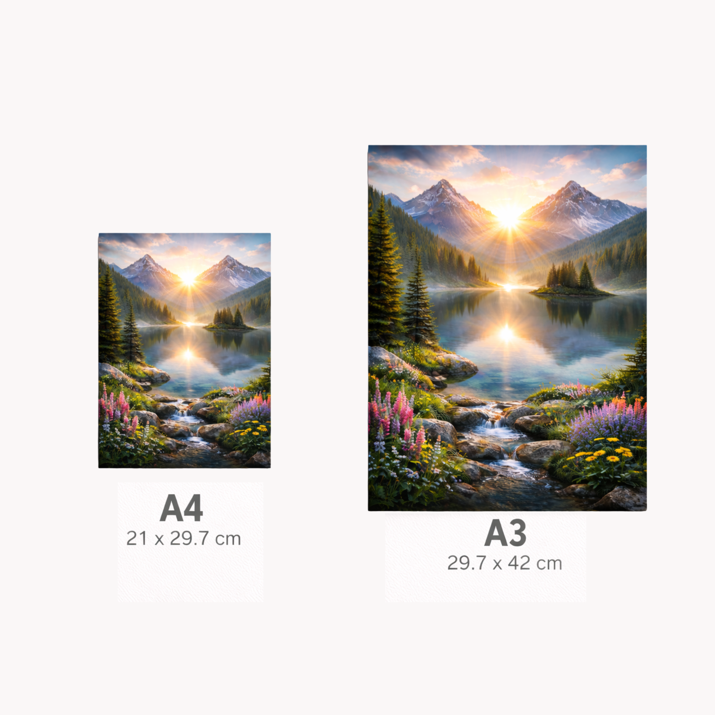 A4 Poster Printing – 300gsm Premium (Glossy)