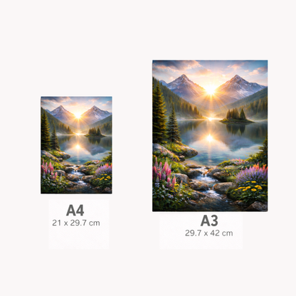 A4 Poster Printing – 300gsm Premium (Glossy)