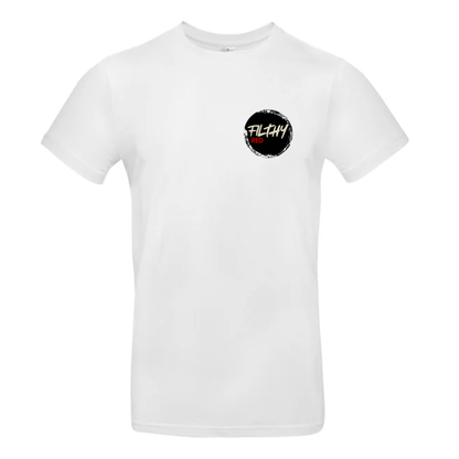 FILTHY RED Logo T-Shirt (WHITE EDITION)