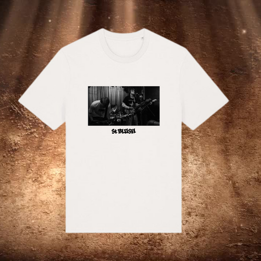 St Blush White T-Shirt – Image Print