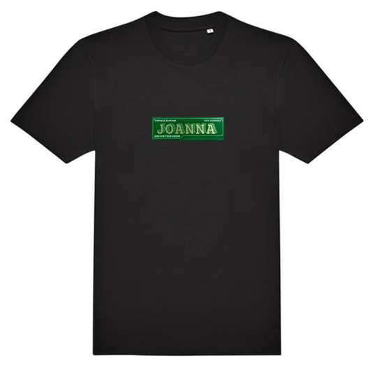 Joanna – “Green Paper Edition” Band T-Shirt (Black)