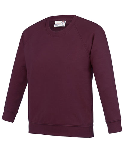 AWDis Academy Kids Academy raglan sweatshirt