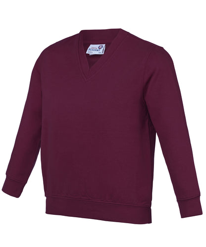 AWDis Academy Kids Academy v-neck sweatshirt