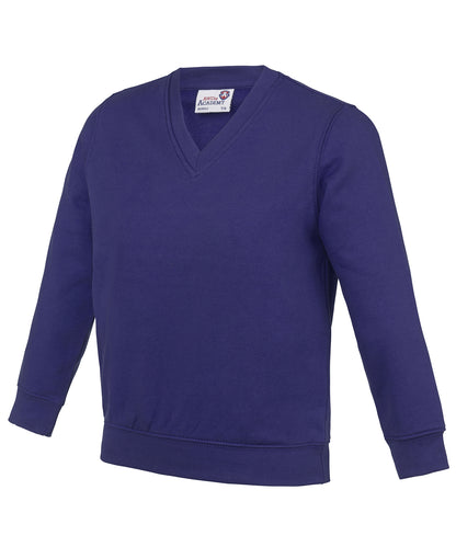 AWDis Academy Kids Academy v-neck sweatshirt